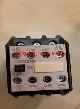 【工控自动化】接触器3TB43 22-OXMO AC220V议价