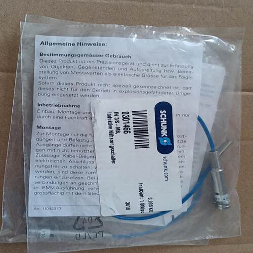 原装 德国 SCHUNK 雄克传感器