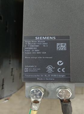 （设备配件）拆机西门子包好6SL3120-1TE31-3AA3需要的联系