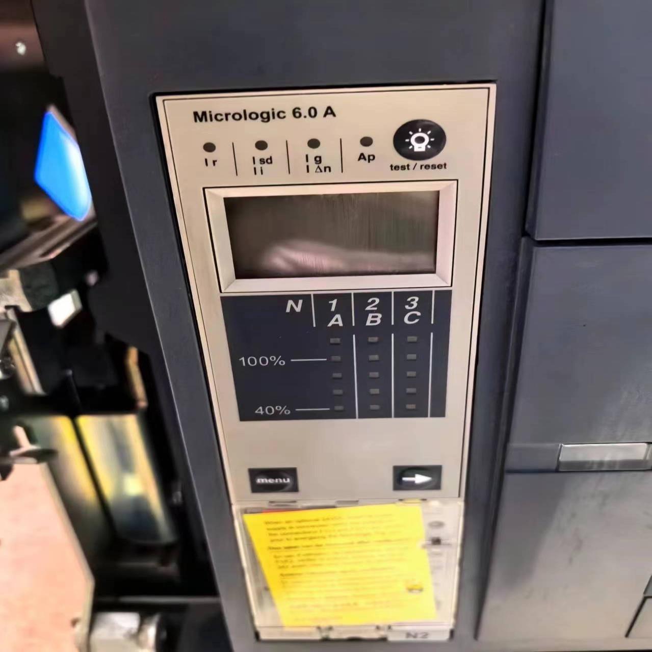 全新原装Micrologic6.0A控制器。MT框架控