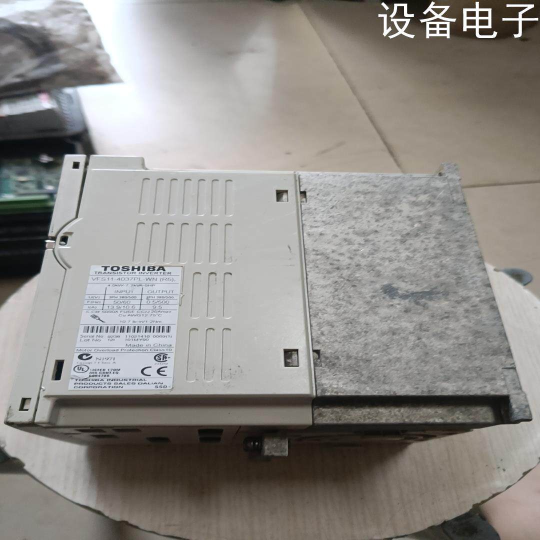 (设备配件）东艺VFS114功能完拆机千瓦PL变频器-4037-，WN，