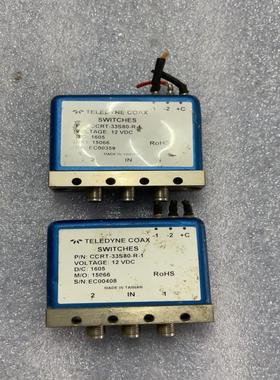 TELEDYNE 射频开关 CCRT-33S80-R-1 成议价