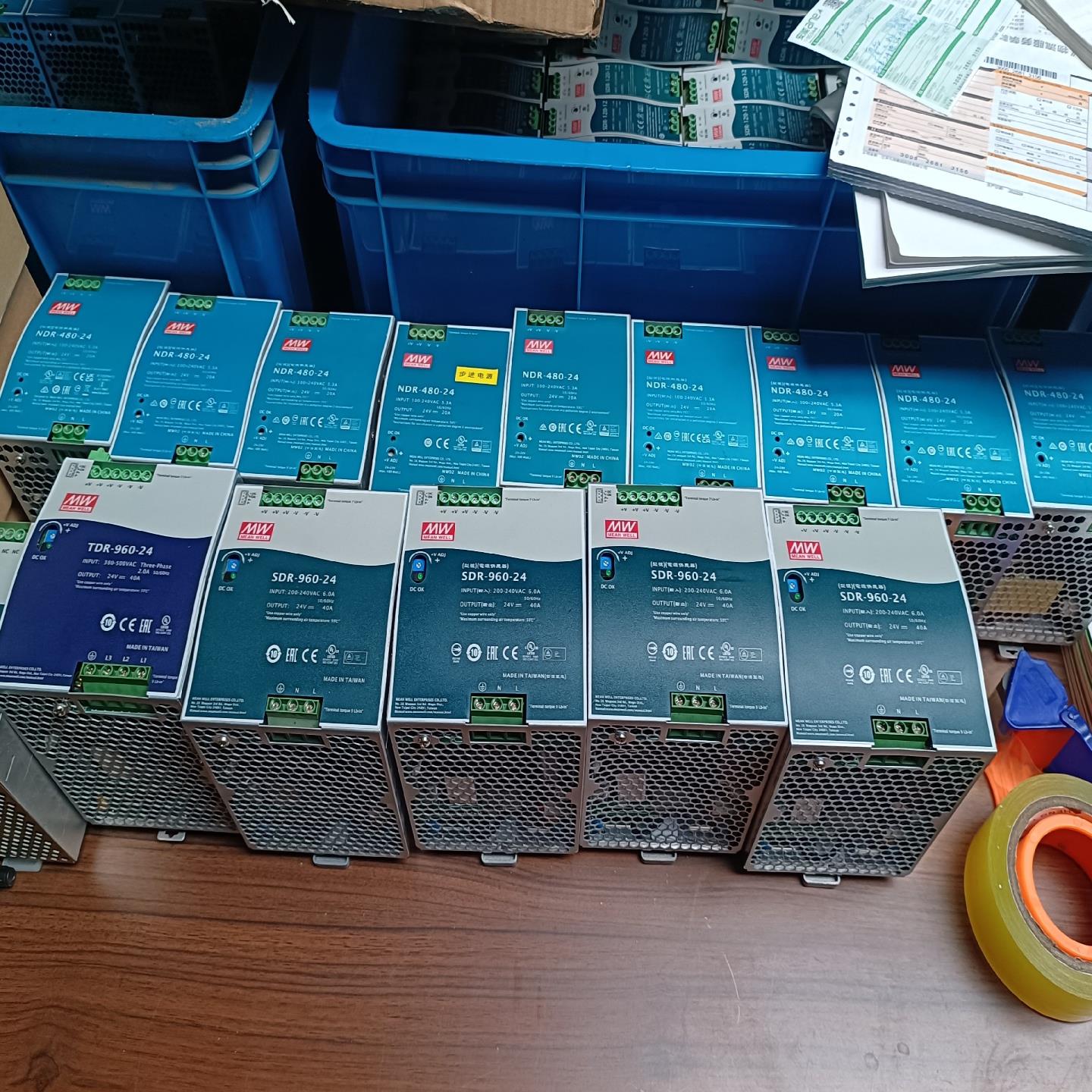 台湾明纬导轨电源SDR-960-24 SDR-240-34