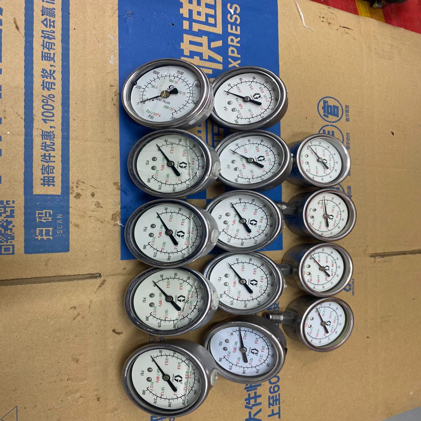 固瑞克压力表 实物照片 议价