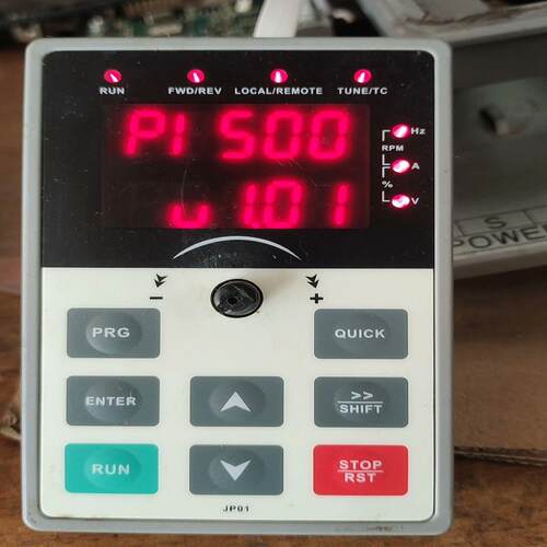 普传PI500变频器15kW主板操作屏议价