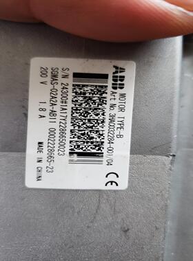 [德峰]abb 机器人电机 3HAC032284-001,3HA19