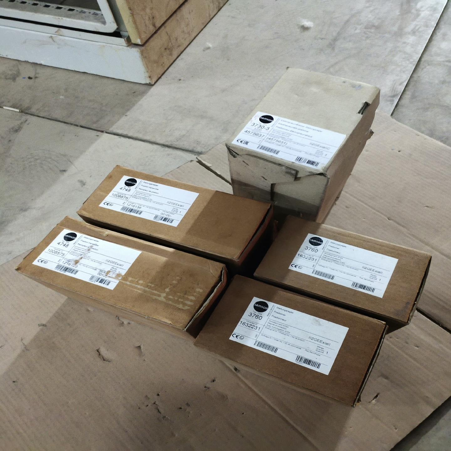 （设备配件）萨姆森SAMSON 3760俩个，4746一个，库存余货实物