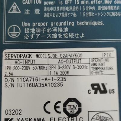 [德峰]安川SJE-02APAY500