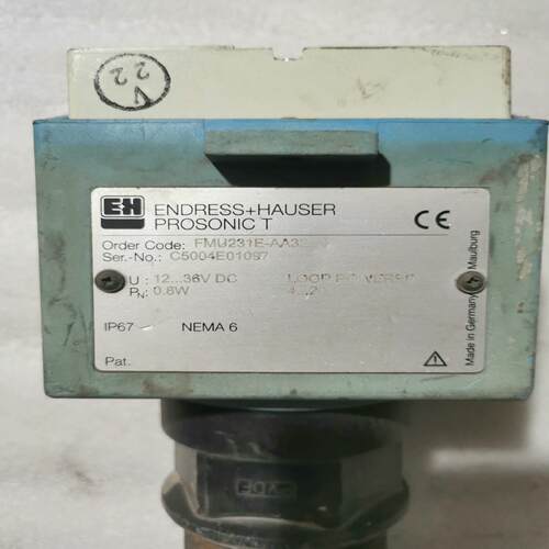 拆机传感器E+H恩德斯豪斯 FMU231E-AA32，实物拍~议价