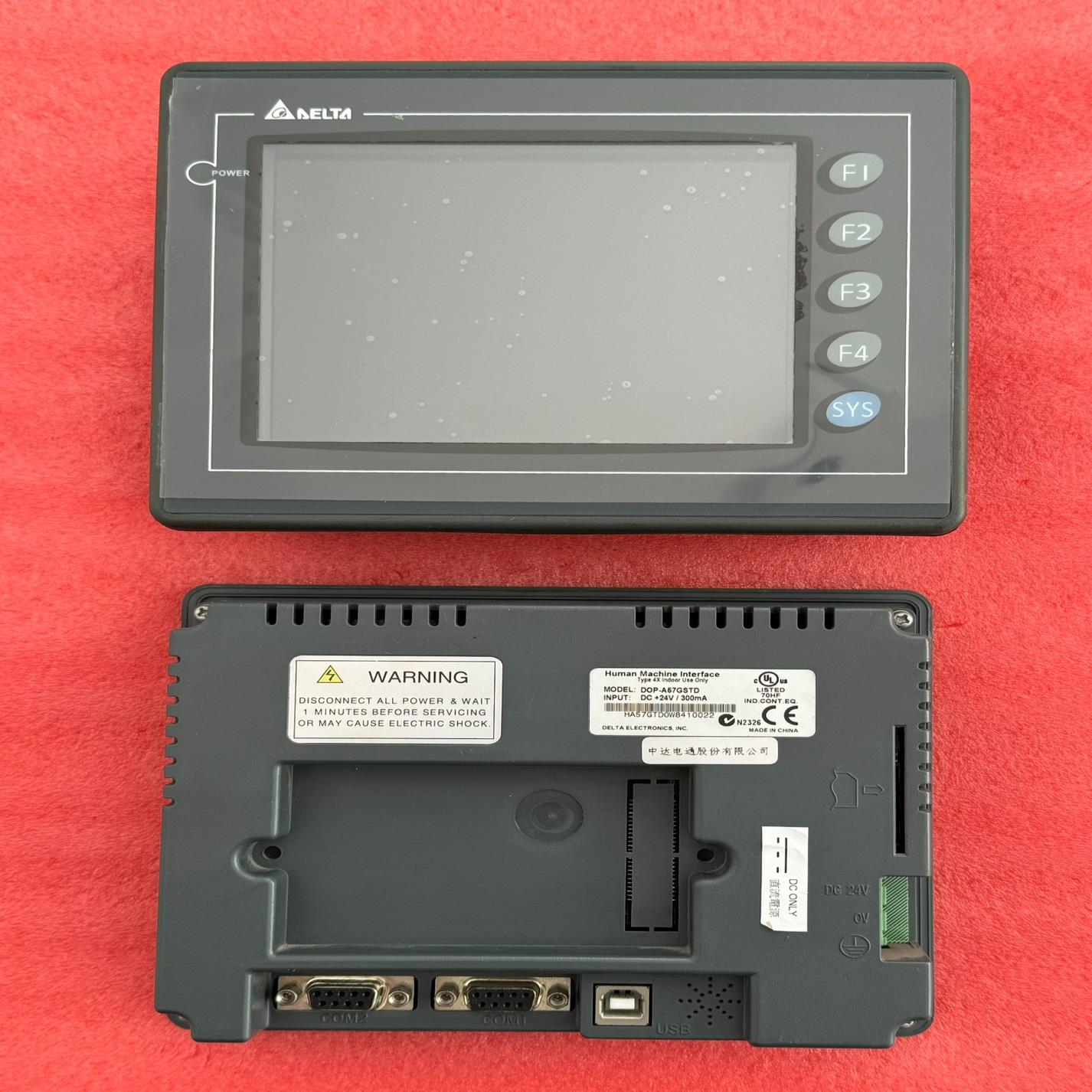 （设备配件）-触摸屏，DOPA57GSTD台达实物图成色好