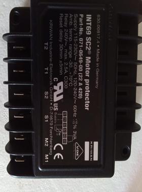 （设备配件）谷轮压缩机温度保护模块INT69SC2 ，运费到付