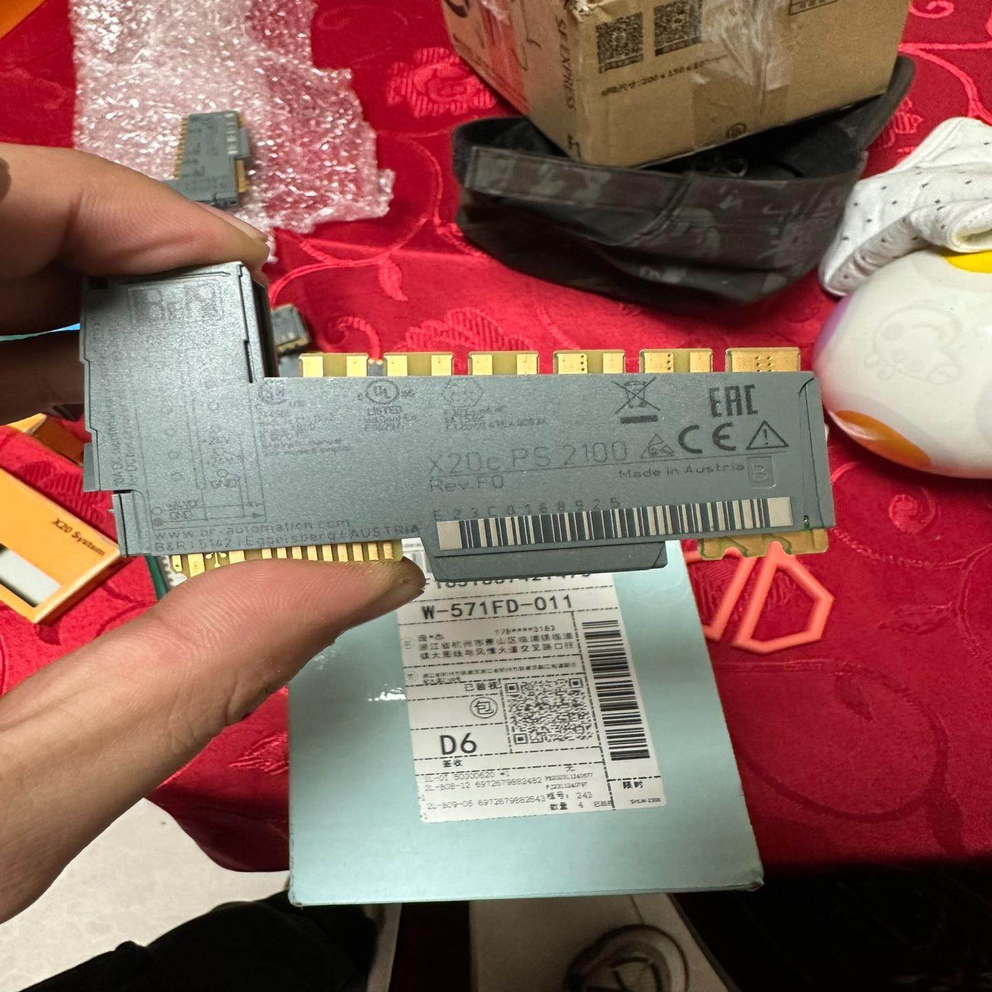 贝加莱X20CPS2100模块技改换下功能出四个