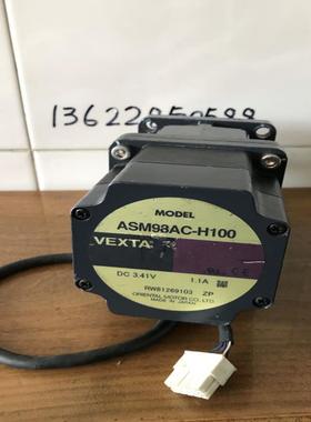 东方电机ASM98AC-H100闭环步进电机带谐波减速器 VEXTA 拆机议价