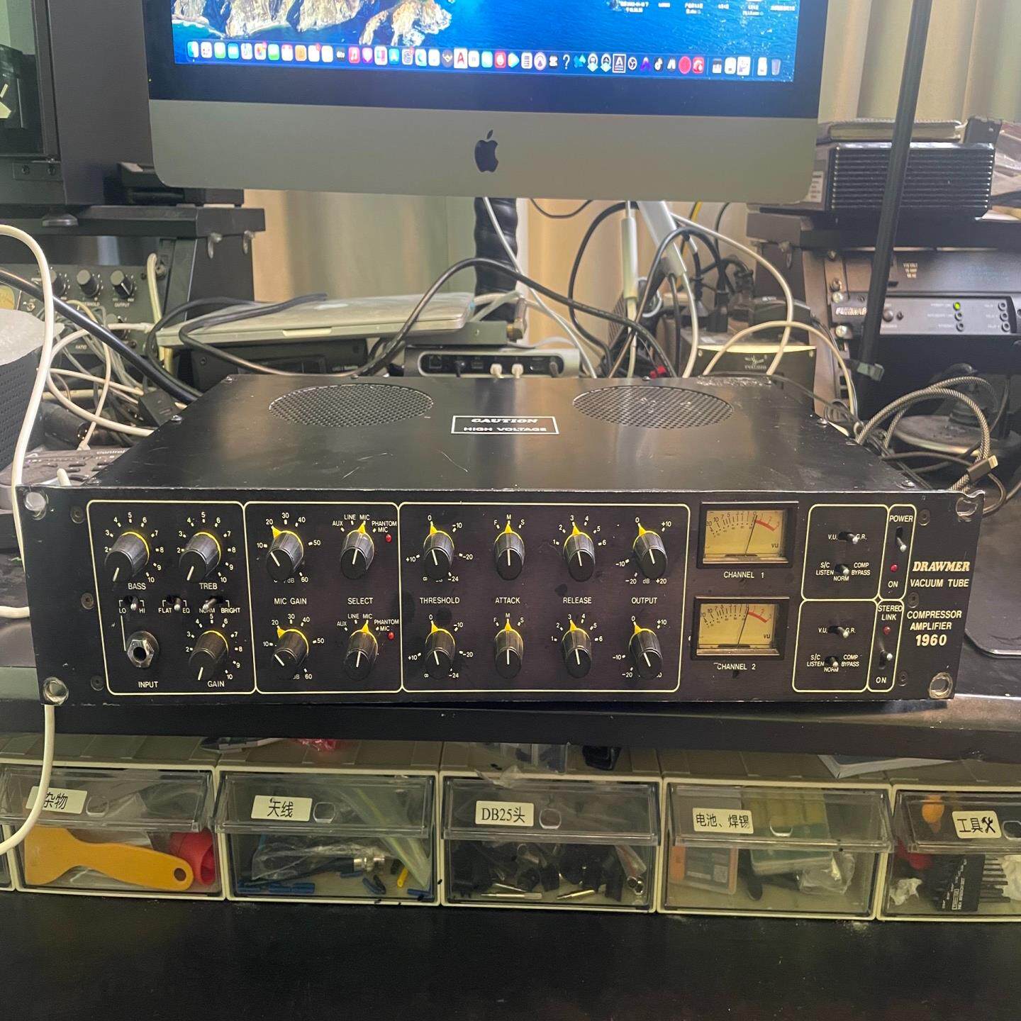 [德峰]Drawmer 1960 双通道带压缩电子管话放