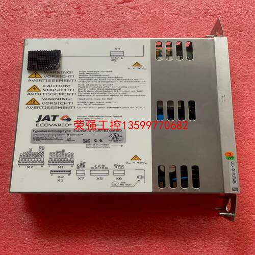 【荣强工控】9成新德国JAT伺服放大器驱动器 ECOVARIO  114