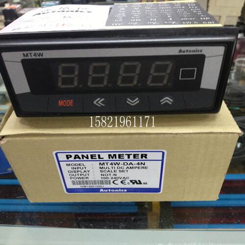 autonics奥托尼克斯面板表MT4W-DA-4N 议价