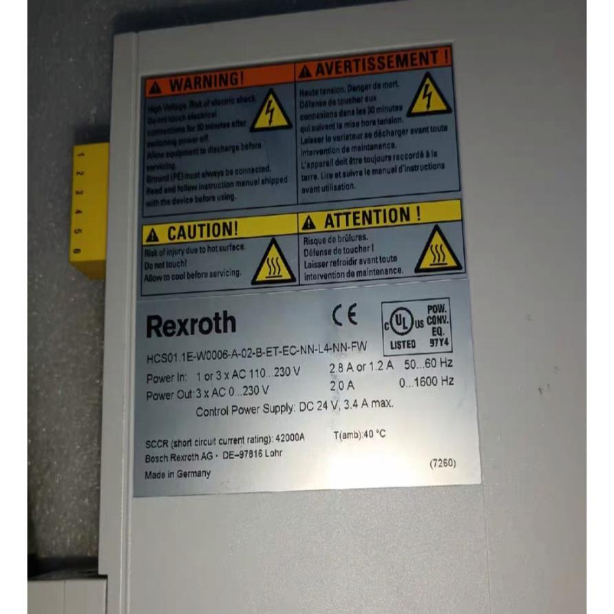 驱动器HCS01 1E-W0006-A-02-B-ET-EC