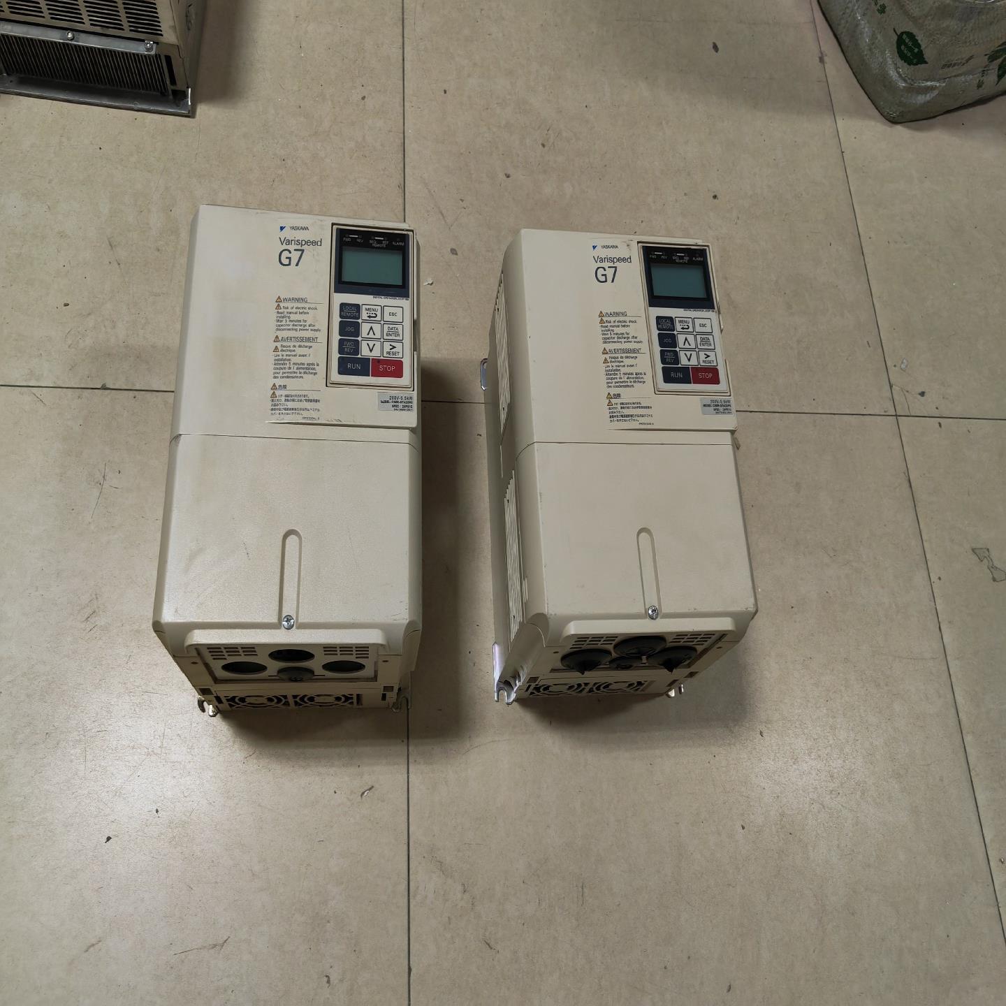 CIMR-G7A25P5安川变频器G7 5.5KW/三相22