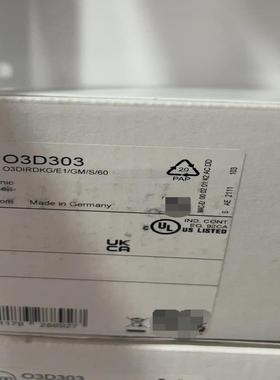 #传感器 O3D303 易福门3d成像系统 全新原装议价