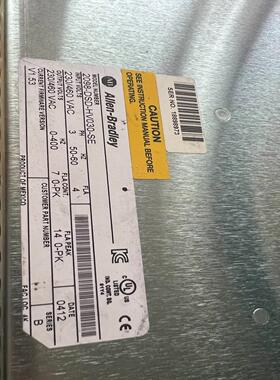 （设备配件）AB私服驱动器，2097-DSD-HV030-SE