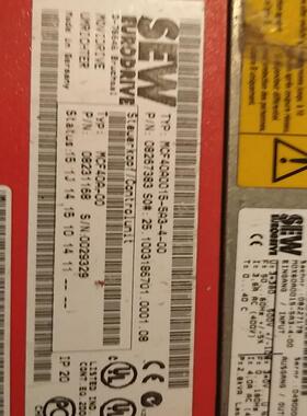 [德峰]sew变频器，型号mcf40a0015-5a3
