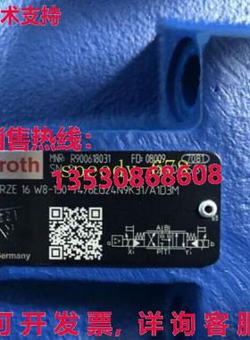 供应原装Rexroth R900618031 4WRZE16W8-150-74/6EG24N9K31/A1D3M