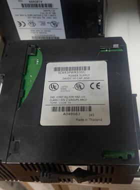 [德峰]IC693PWR331 功能正常 破壳 缺盖子