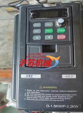 四方变频器AE2-4T0015G/0022P两台1.5KW重