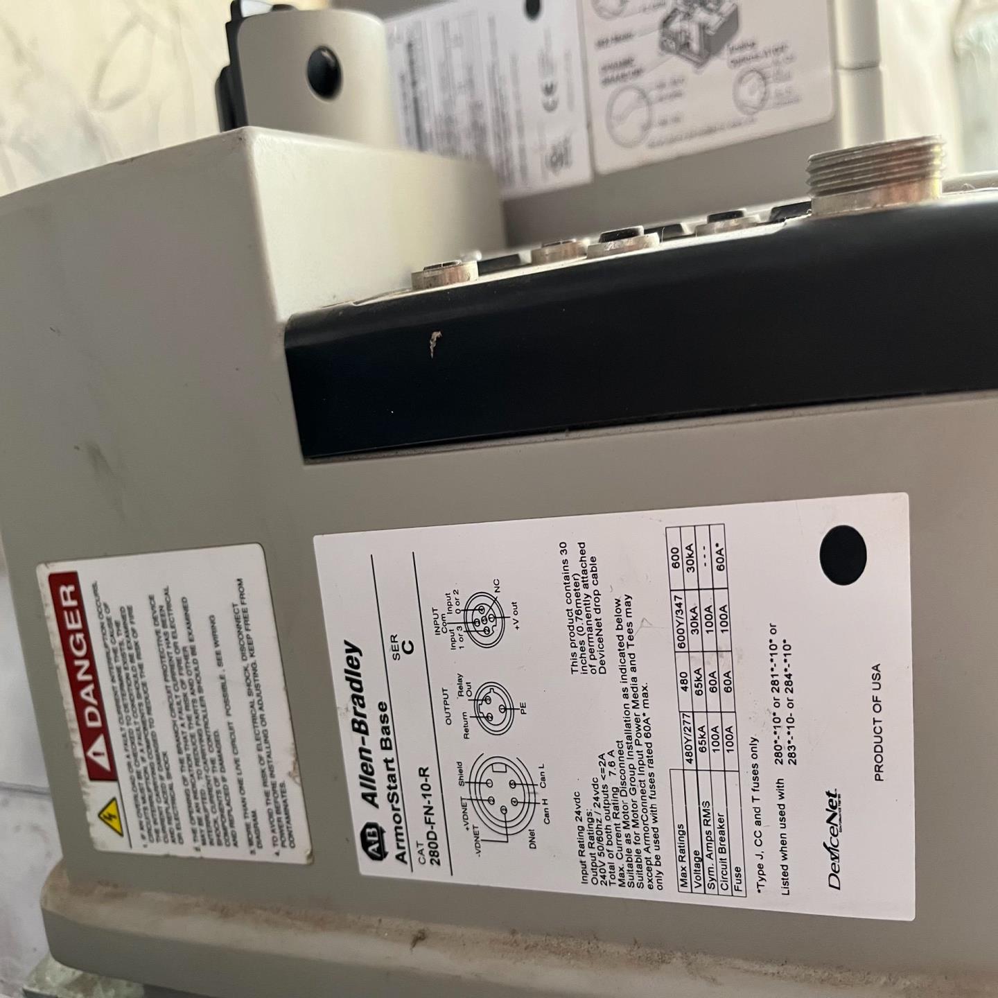 （设备配件）284D- FVD2P3B-10-RR-3-DB-SB-EM