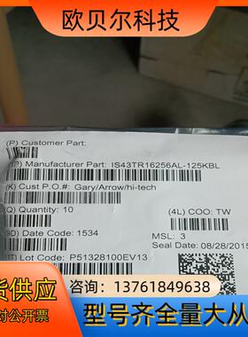 IS43TR16256AL－125kB没有使用过的的芯片共1