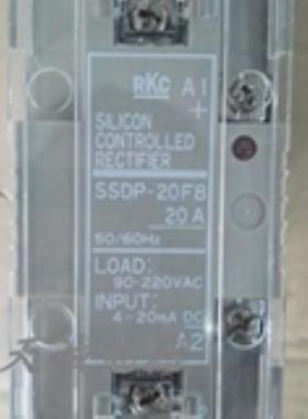 进口PKC固态继电器SSDP-20F8 20A LOAD 90-220VAC 4-20MA DC议价