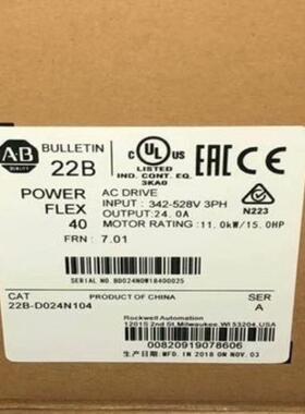 22B-B024N104 全新原装正品