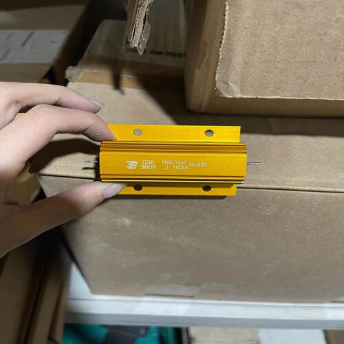 全新泰科铝壳电阻CGS HSC100 360R J 1633议价