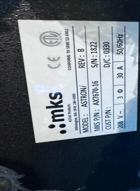 [德峰]mks RPS AX7670-16，两台，AX7670，一台