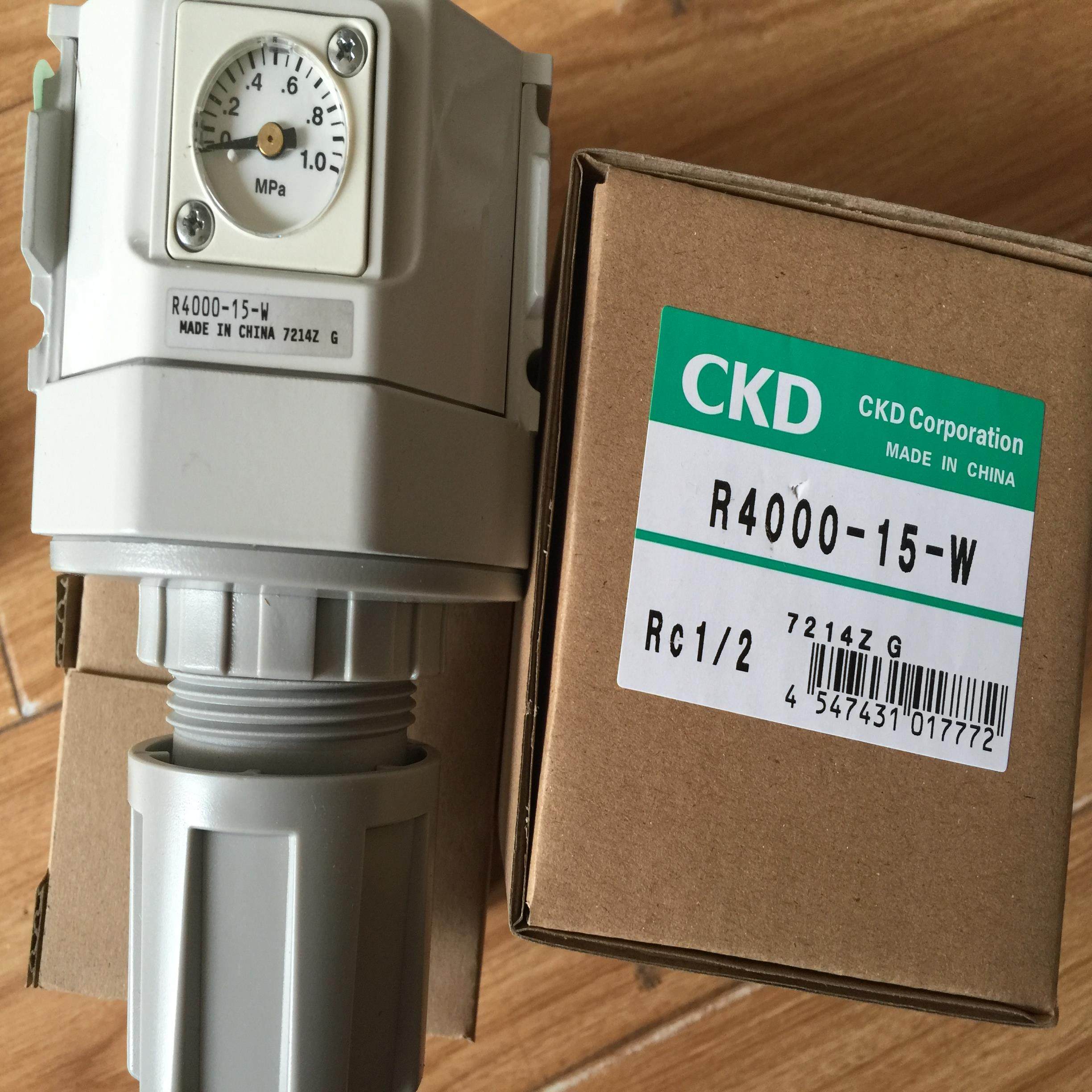 喜开理CKD减压阀R4000-15-W-T，R4000-15-W-T8-G45P议价