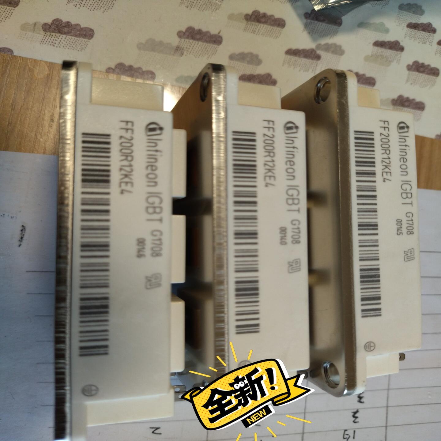 [德峰]英飞凌FF200R12KE4   3个。