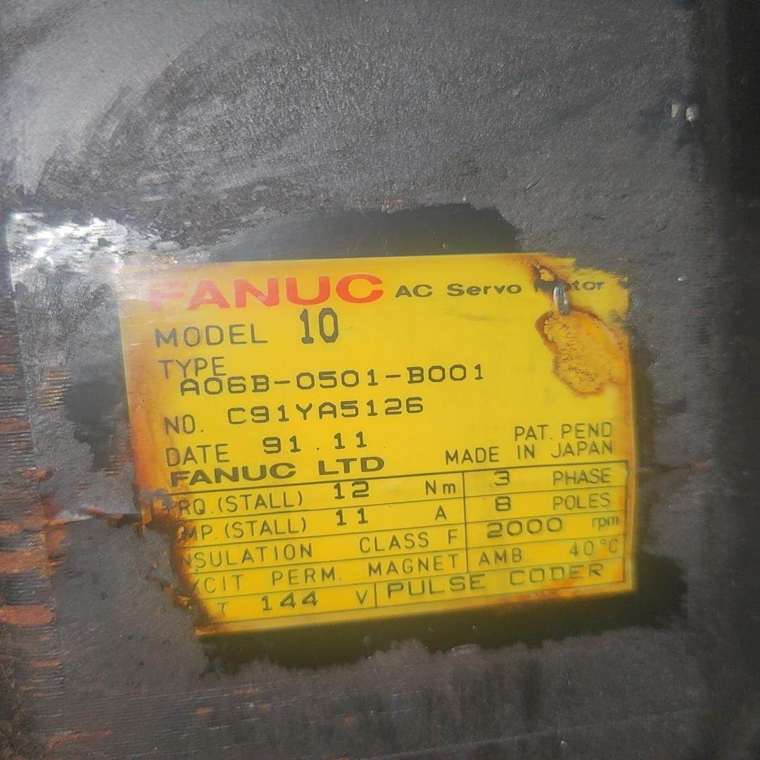 A06B-0501-B001 fanuc伺服电机件完好