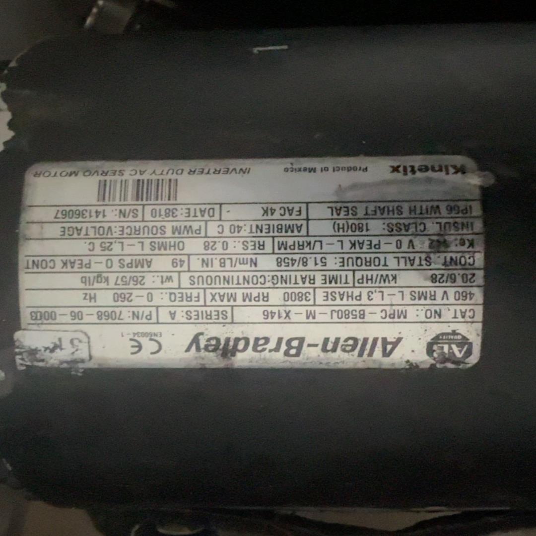 [德峰]罗克韦尔伺服电机马达 MPC-B580J-M-X146