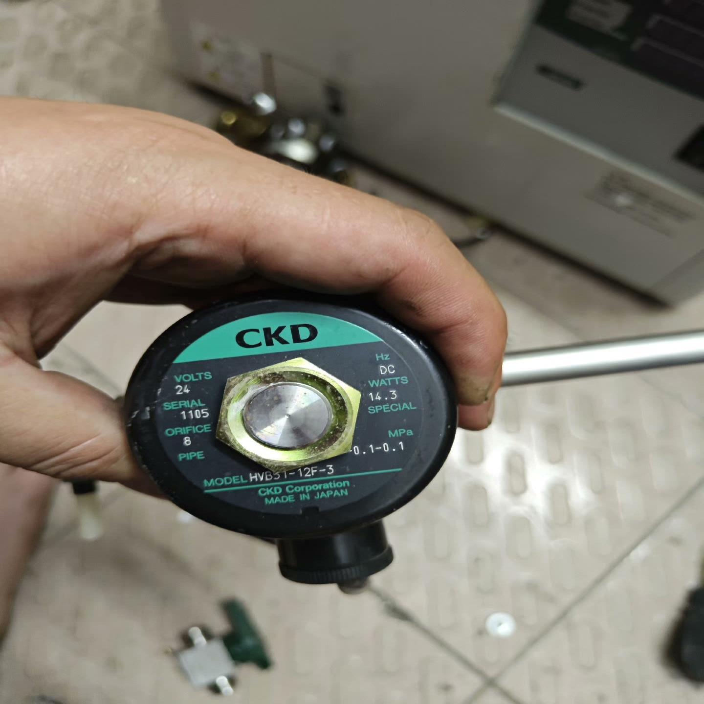 （设备配件）CKD电磁阀HVB51-12-3