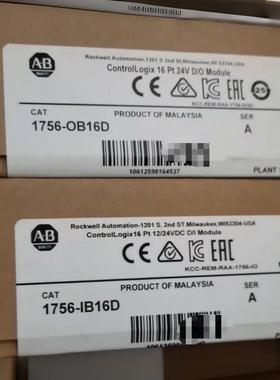 1756-IB16D 全新AB原装PLC现货 议价