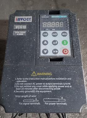 （设备配件）英沃变频器 4KW VC610-4T0040G 拆机一台 功