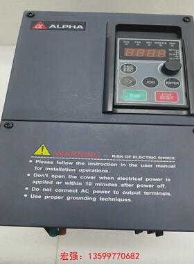 [宏强工控]阿尔法变频器ALPHA6000E-3011GB／3015PB-议价