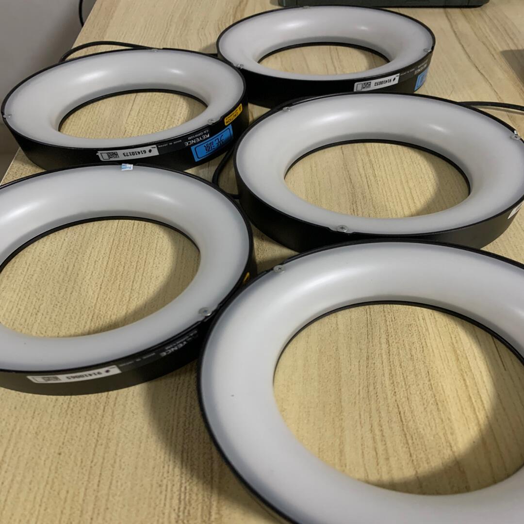 基恩士CA-DRW13M 原装正品白色多交环形光源 成色98