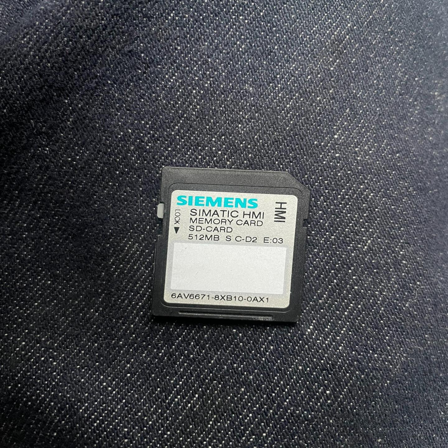 {莱茵电子商行}西门子6AV6671-8XB10-0AX1内存SD卡512M