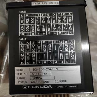 FUKUDA 25A1 960 福田压力表DG