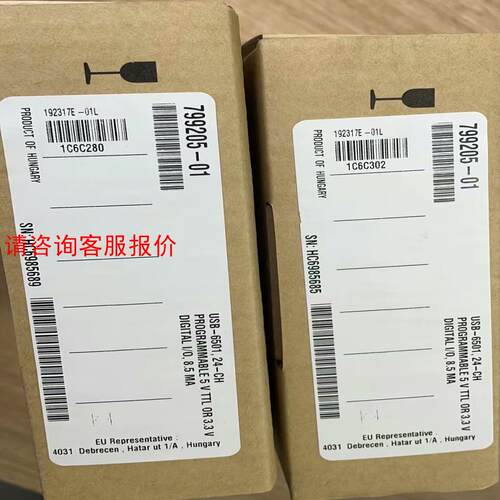 NI USB 6501，USB 8452 ，USB 6001