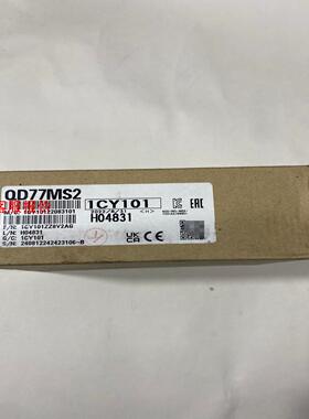 三菱Q系列定位模块，型号QD77MS2，实物图片，功能包好，