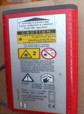 红色2个leica徕卡测距仪CH-9435，黄色2个手持GP