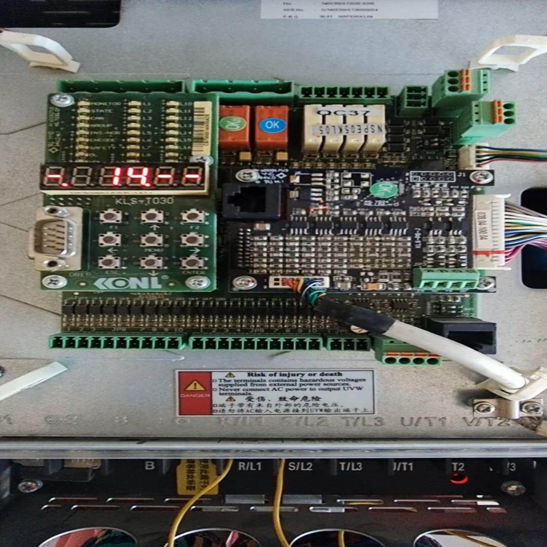 （设备配件）T0015达KLS-154拆机SCU1新时变频器  KW ，