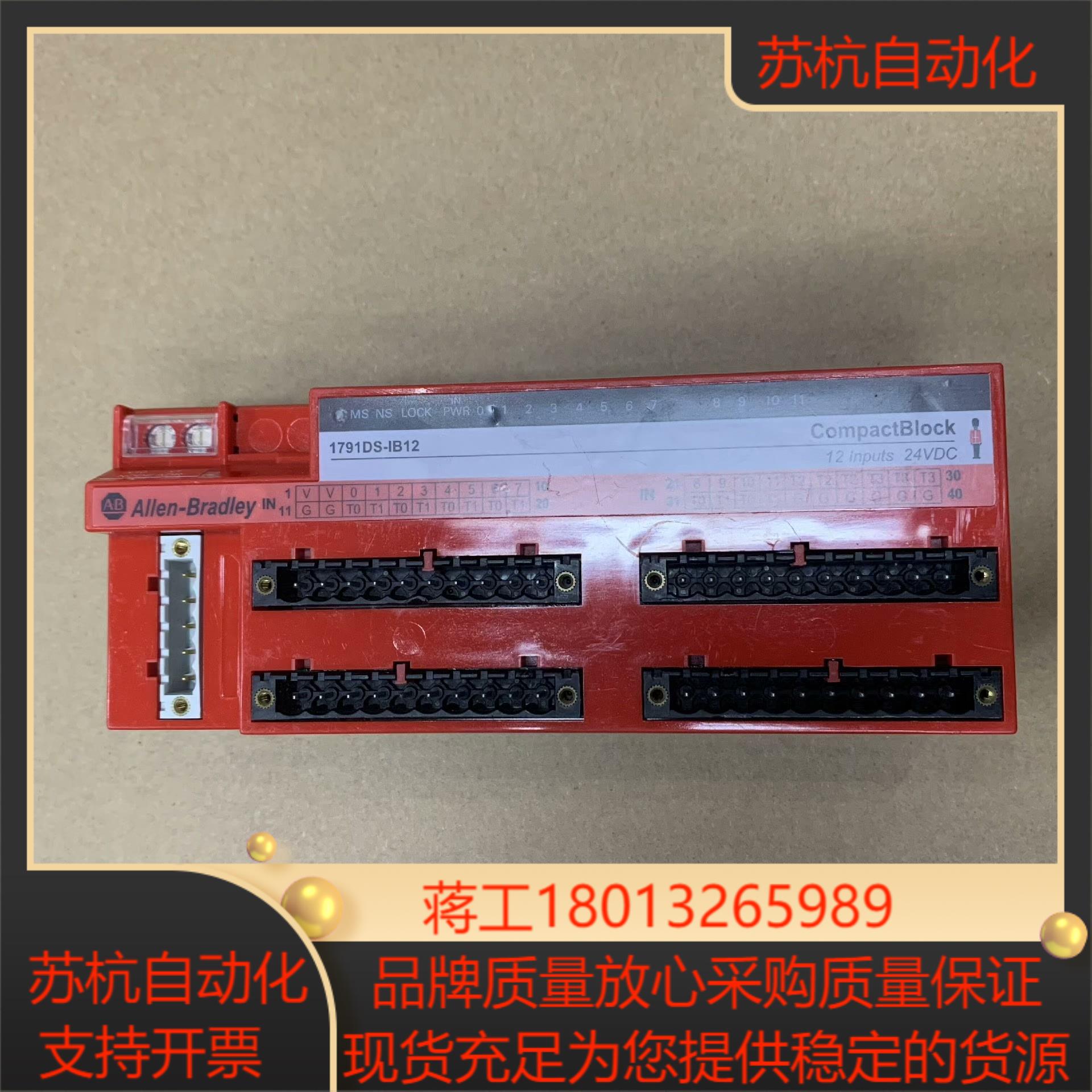AB罗克韦尔PLC模块(9新)t1791DS-IB12